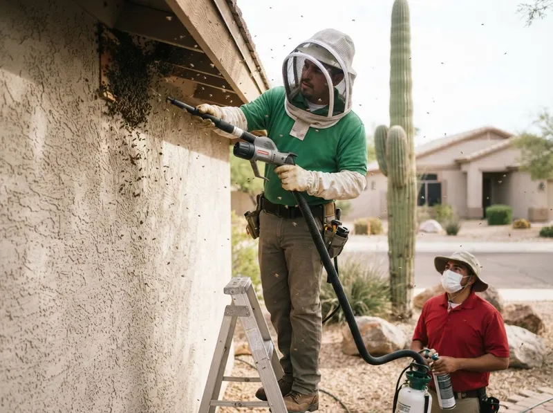 Africanized Bee and Desert Wasp Removal in Phoenix, AZ